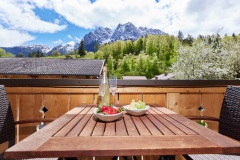 Ferienwohnung Badersee - Balkon