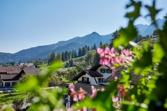 Ferienwohnung Eibsee - Ausblick Balkon Ost